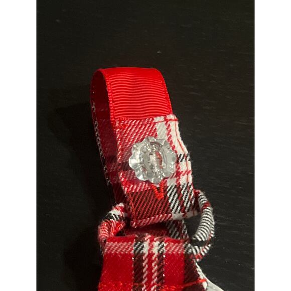 EUC - Bonnie Baby Plaid Holiday Dress in tartan pattern - Size 18 months - Picture 3 of 6